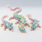 3D Printed Rainbow Blossom Dragon, 3D Printed Dragon
