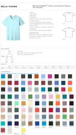 Bella Canvas Mens/Unisex Cotton Short Sleeve Shirts