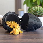 3D Printed 12" Dragon and 6" Egg