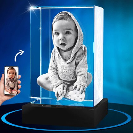 3D Photo Crystal Blocks