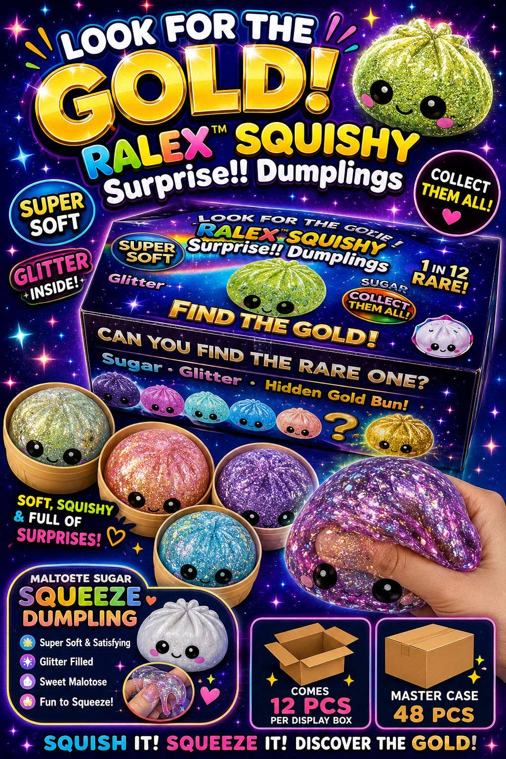 Sugar Glitter Dumpling