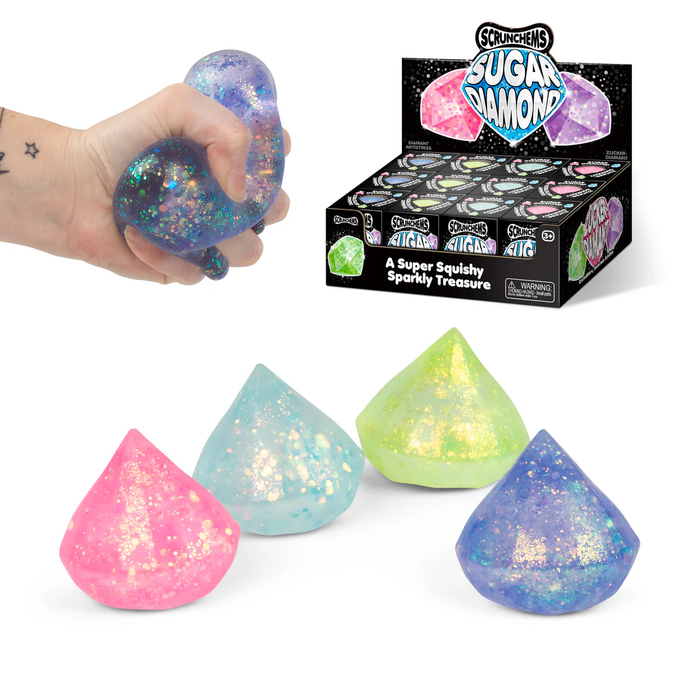 Scrunchems® Sugar Diamonds Squishy