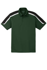 Sport-Tek Tricolor Shoulder Micropique Sport-Wick® Polo