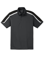 Sport-Tek Tricolor Shoulder Micropique Sport-Wick® Polo