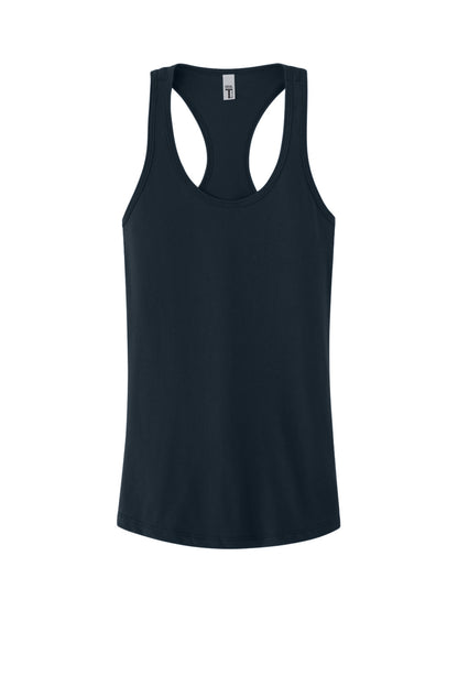 Next Level Apparell Womens Racerback Tank Tops Black