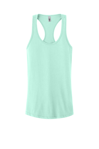Next Level Apparell Womens Racerback Tank Tops Black