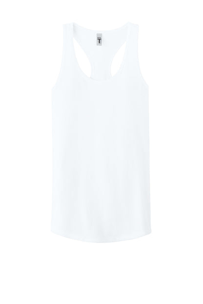 Next Level Apparell Womens Racerback Tank Tops Black