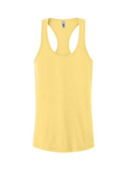Next Level Apparell Womens Racerback Tank Tops Black