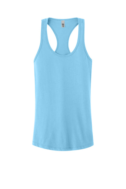 Next Level Apparell Womens Racerback Tank Tops Black
