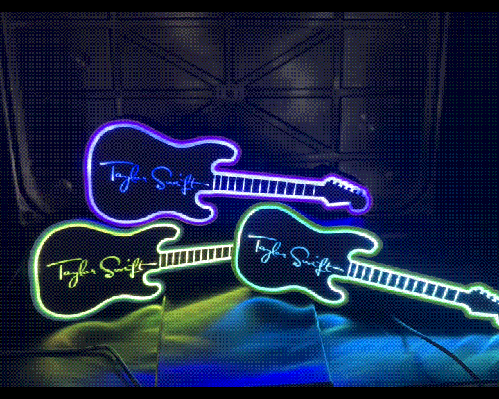 Pop Music Led  Lightbox