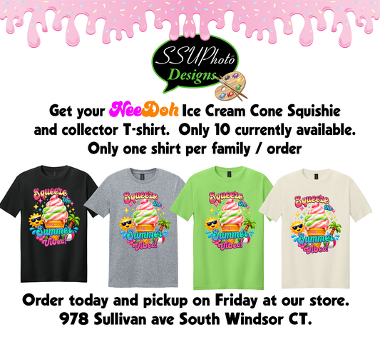 Needoh Ice cream Collectable shirts