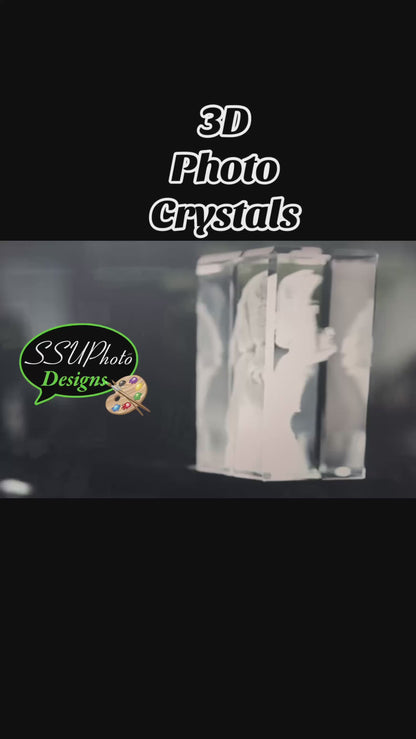 3D Photo Crystal Blocks