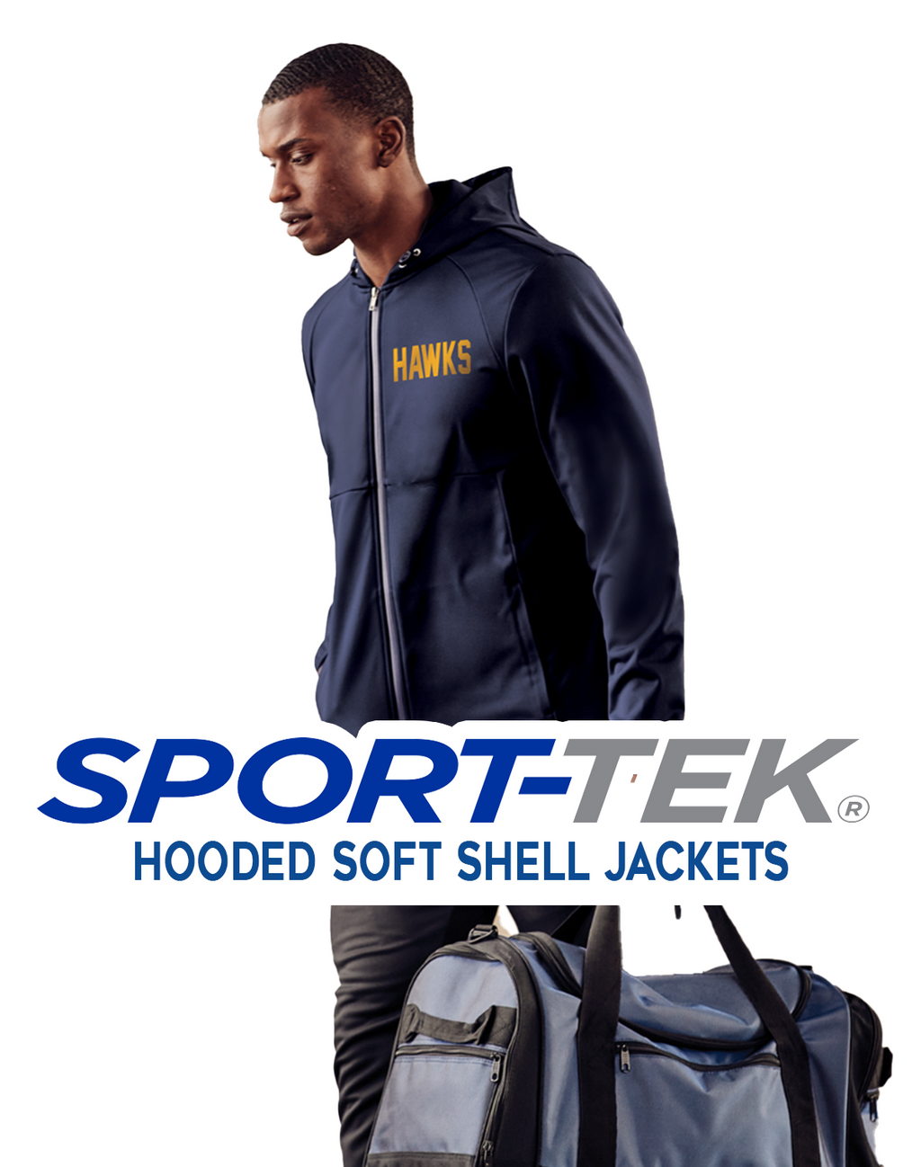 Sport-Tek® Hooded Soft Shell Jacket