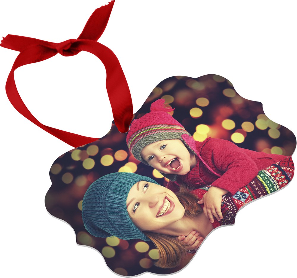 Aluminum Double Sided Ornaments