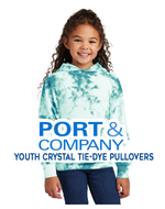 Port and Co Youth Tie-Dye Hoodies