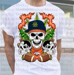 CANNABIS SKULL PNG designs 2023