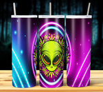 CANNABIS 420 NEON TUMBLER DESIGNS 2023