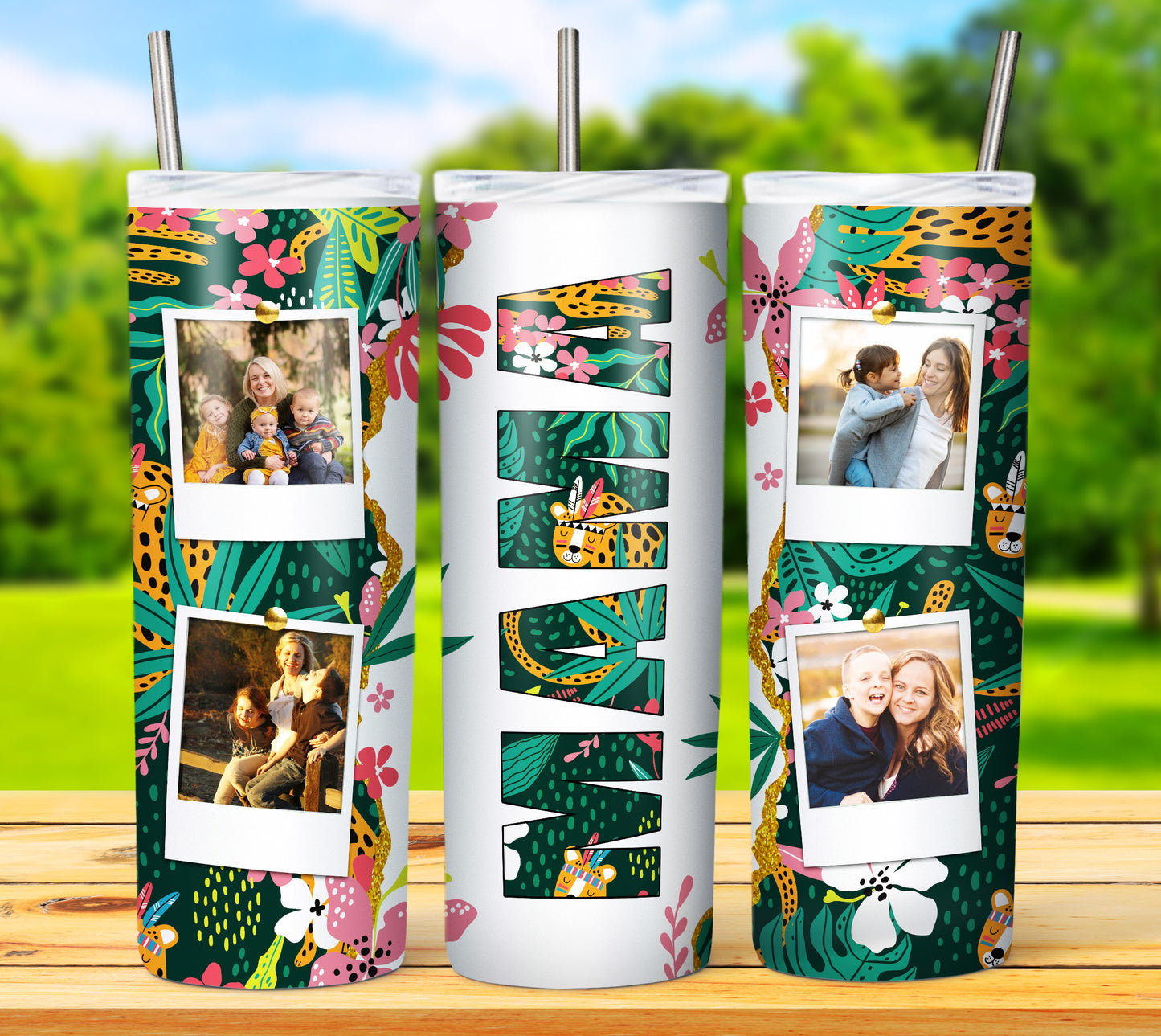 MOM TUMBLER POLAROID Designs 2023