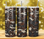 CAMOUFLAGE GLITTER TUMBLER DESIGNS 2023