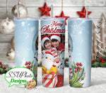 Winter Holiday Photo Collection 20oz Tumbler