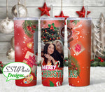 Winter Holiday Photo Collection 20oz Tumbler