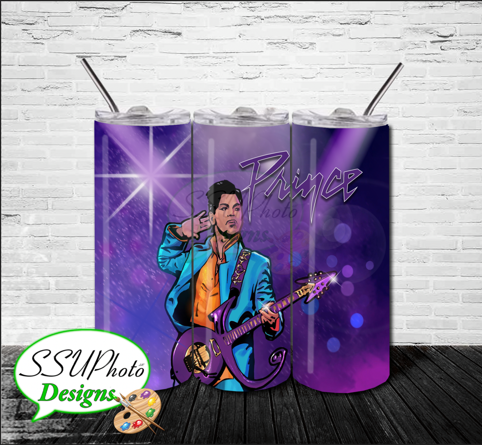 Music Artists Collection 20 OZ Skinny TumblerD Digital Design