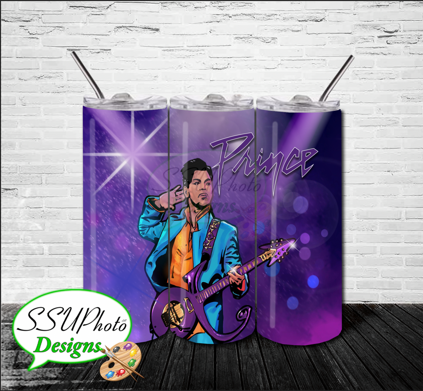 Music Artists Collection 20 OZ Skinny TumblerD Digital Design