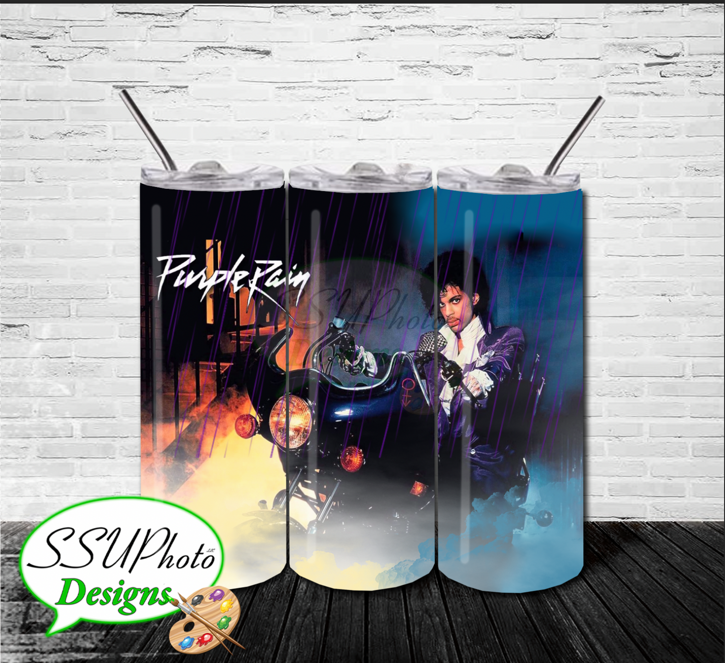 Music Artists Collection 20 OZ Skinny TumblerD Digital Design