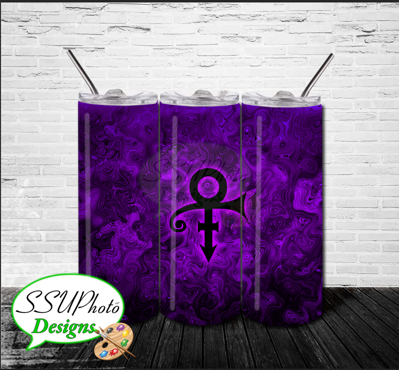 Music Artists Collection 20 OZ Skinny TumblerD Digital Design