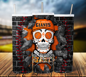 SUGAR SKULLS baseball DESIGN 2023