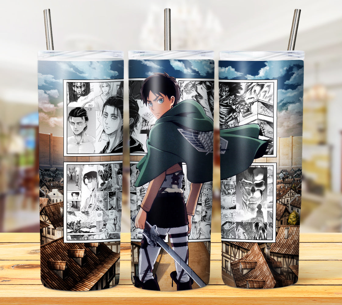 ANIME MANGA TUMBLER Designs 2023
