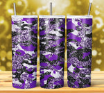 CAMOUFLAGE GLITTER TUMBLER DESIGNS 2023