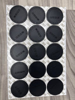 (set of 15) Rubber Bottoms for  20 and 30oz Straight Sublimation Tumblers