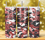 CAMOUFLAGE GLITTER TUMBLER DESIGNS 2023