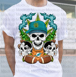 CANNABIS SKULL PNG designs 2023