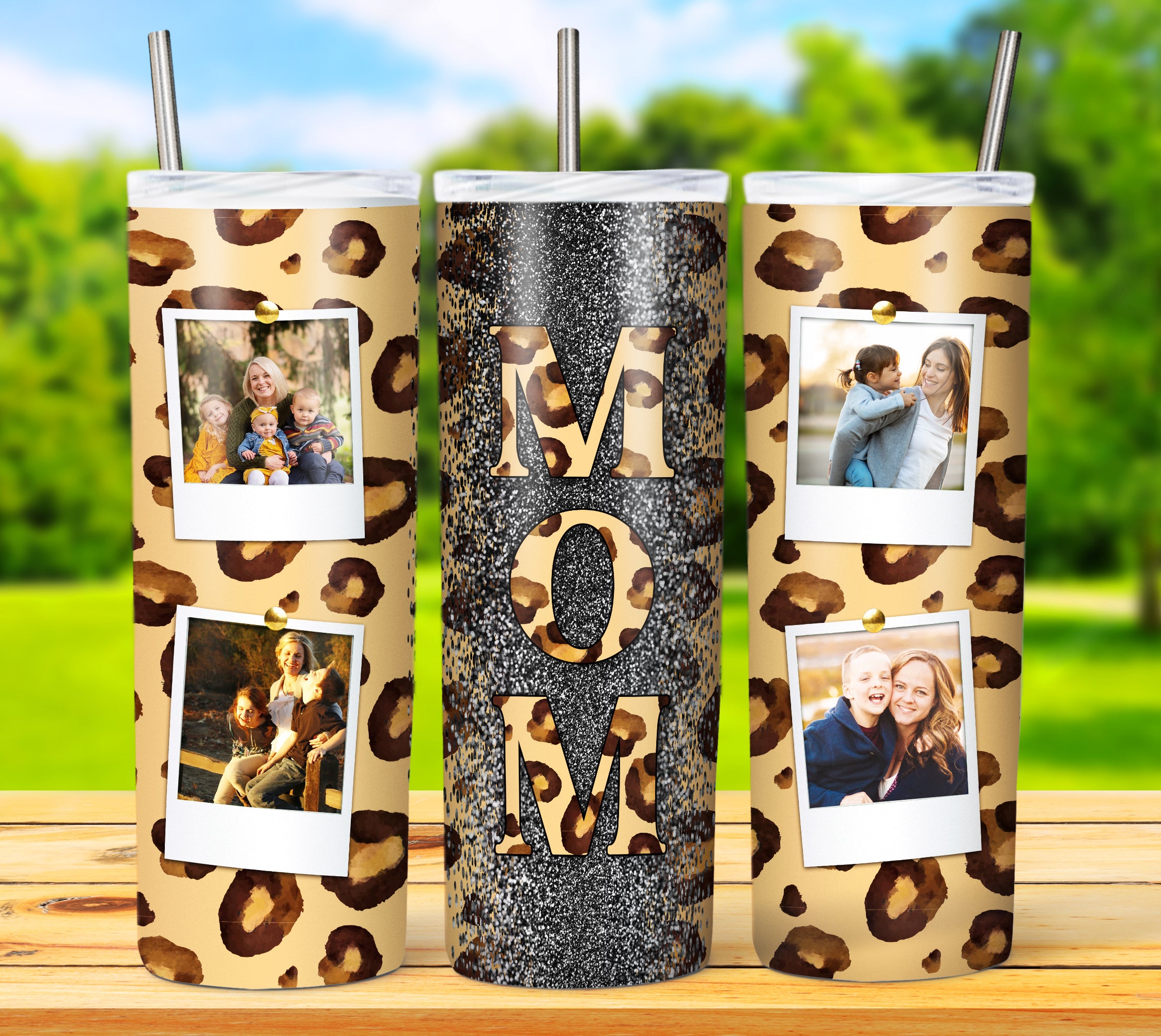 MOM TUMBLER POLAROID Designs 2023