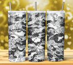 CAMOUFLAGE GLITTER TUMBLER DESIGNS 2023