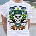 CANNABIS SKULL PNG designs 2023