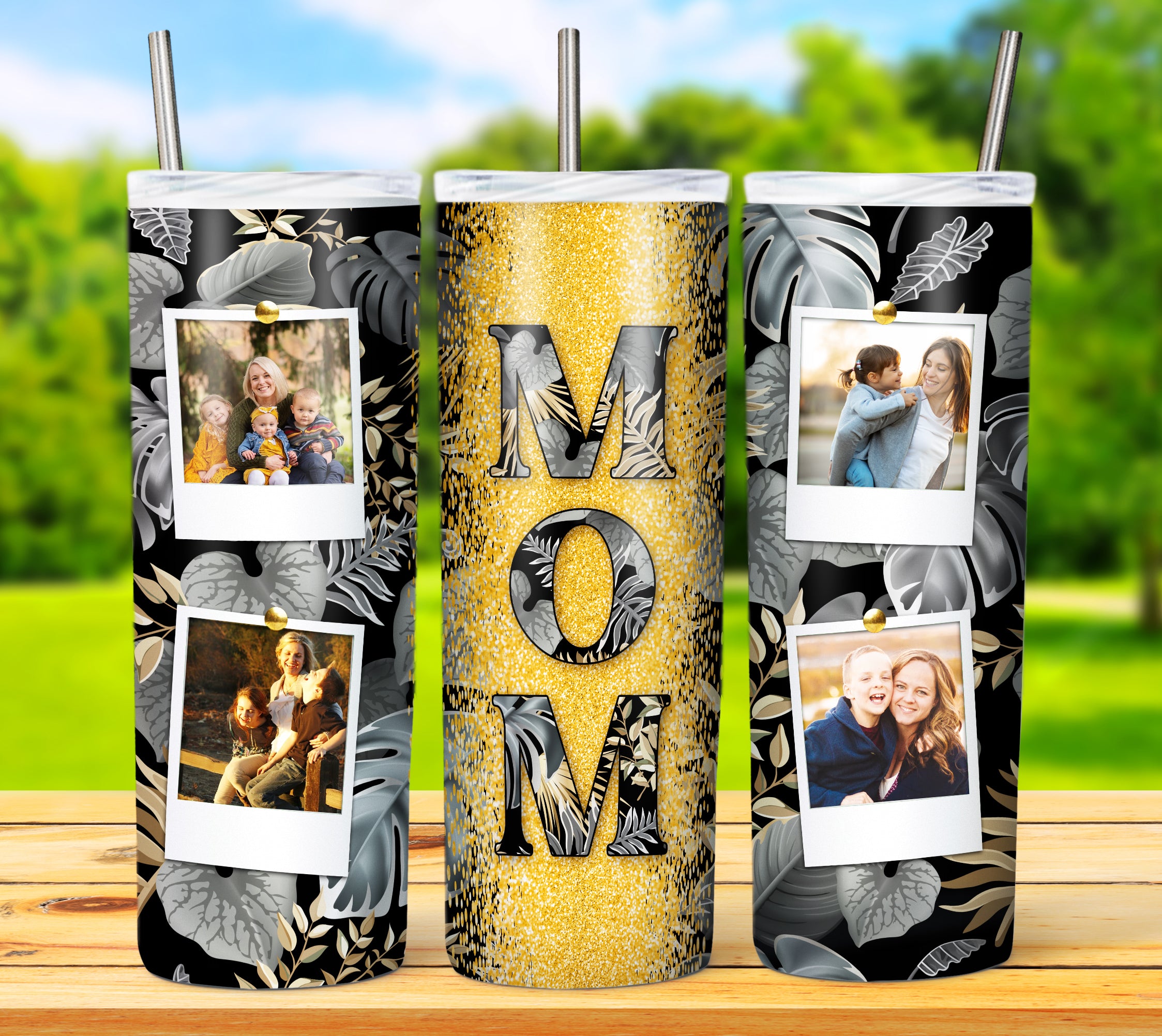 MOM TUMBLER POLAROID Designs 2023