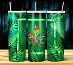 CANNABIS 420 NEON TUMBLER DESIGNS 2023