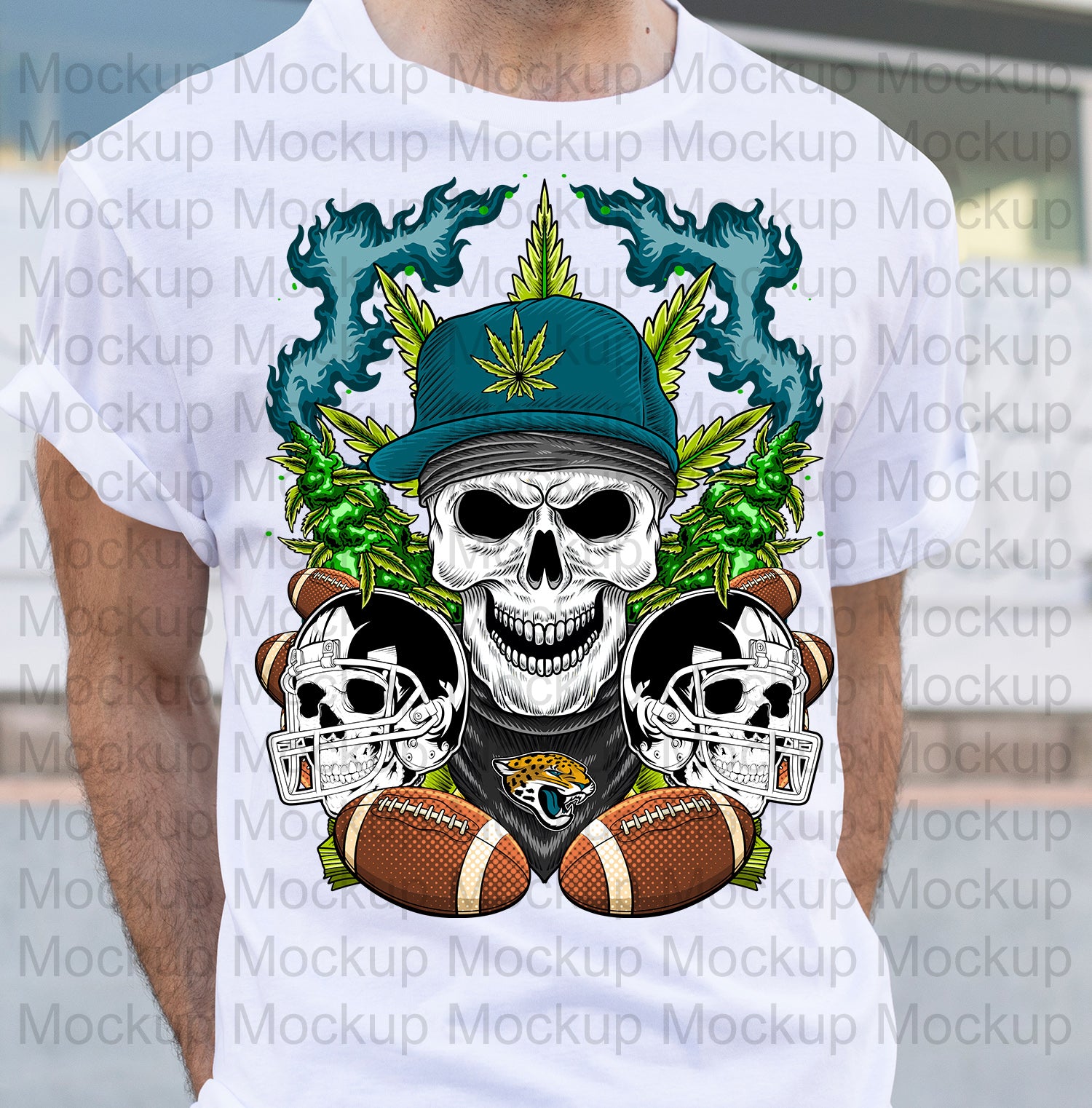 CANNABIS SKULL PNG designs 2023