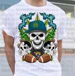 CANNABIS SKULL PNG designs 2023
