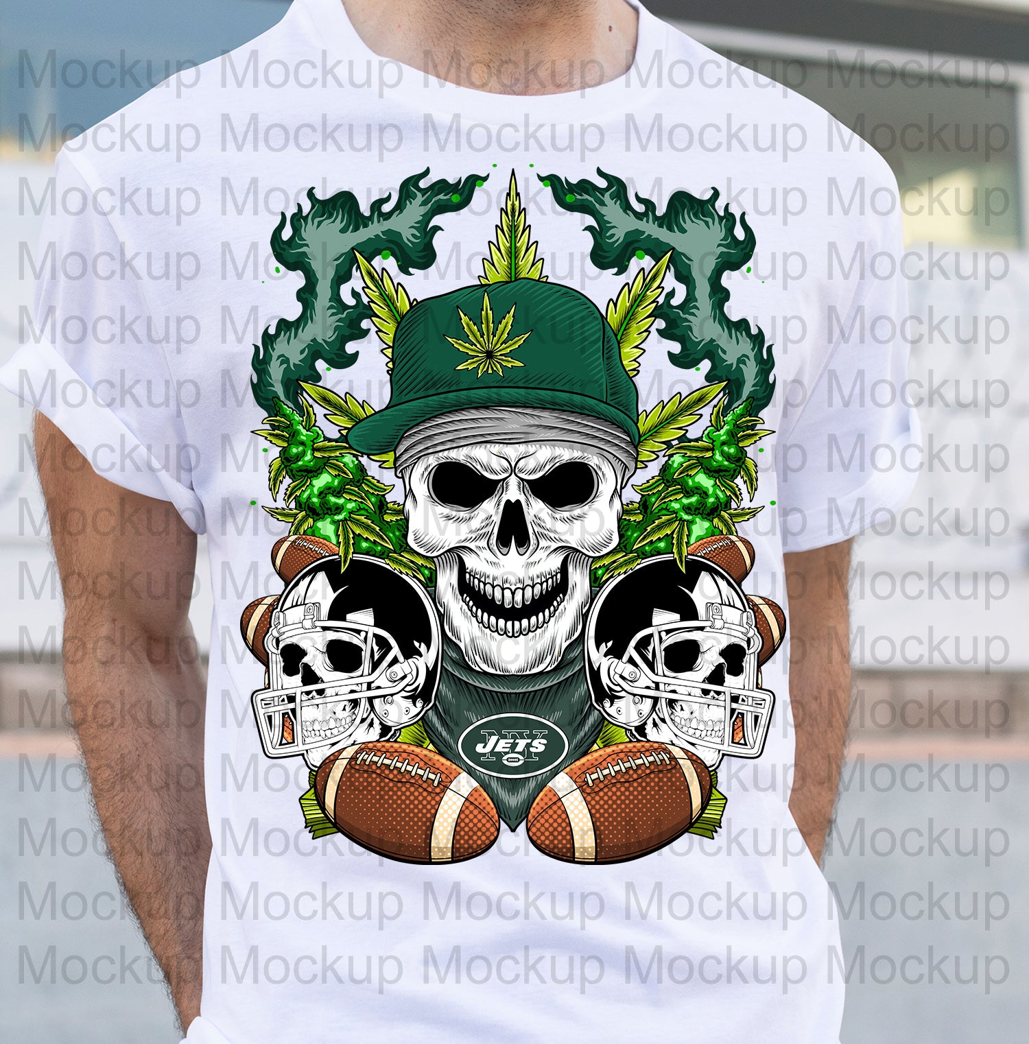 CANNABIS SKULL PNG designs 2023