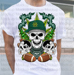 CANNABIS SKULL PNG designs 2023