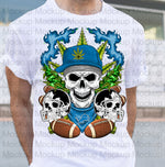 CANNABIS SKULL PNG designs 2023