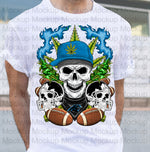 CANNABIS SKULL PNG designs 2023