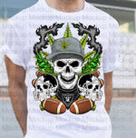 CANNABIS SKULL PNG designs 2023