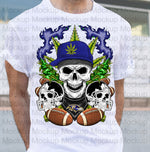 CANNABIS SKULL PNG designs 2023