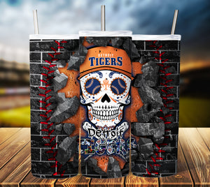 SUGAR SKULLS baseball DESIGN 2023