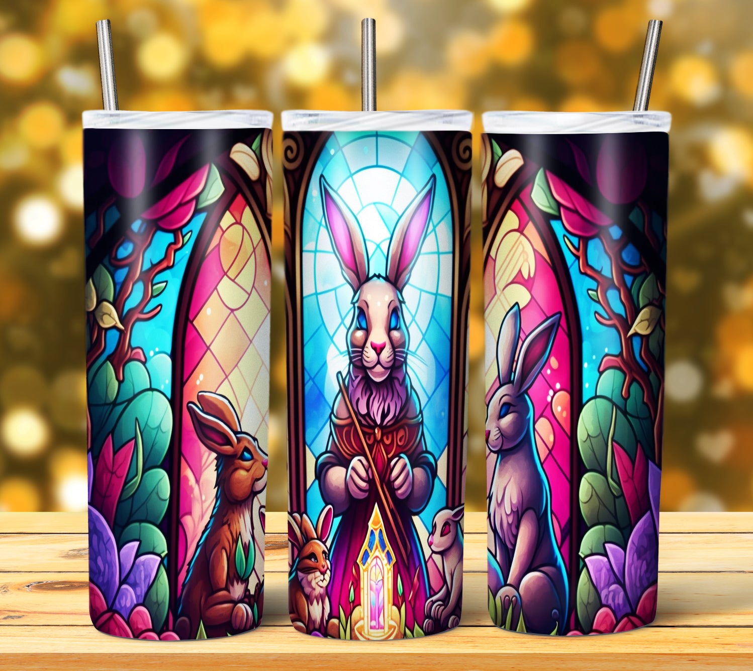 EASTER STAINED GLASS TUMBLER DESIGNS 2023